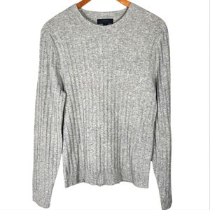 Express Wool Cashmere Blend Pullover Sweater Gray Size Medium SOFT